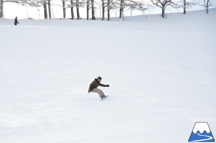 北海道十勝・めむろ新嵐山スキーリゾート メムロスキー場 お正月で賑わうゲレンデ☆